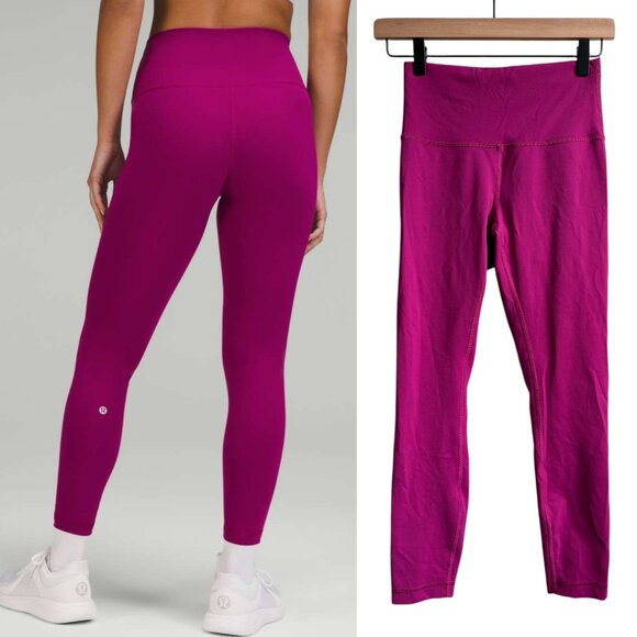 lululemon athletica Pants - Lululemon Wunder Train High-Rise Tight Leggings 25"Magenta Purple 6